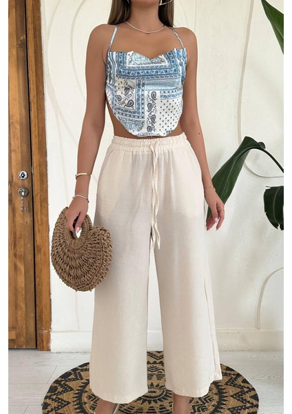 Keten Pantolon modelleri