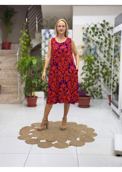 AL40127 Alaçatı Askılı Viskon Elbise modelleri