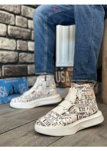 BA0142 Bantlı Erkek Yüksek Taban Rakamlı Spor Bot fırsatları