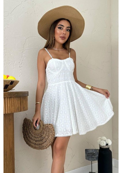 Askılı Fisto Mini Elbise modelleri