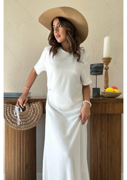 Pileli Bisiklet Yaka Elbise modelleri