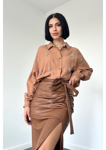 Ön Büzgülü Askılı Etek fiyatları