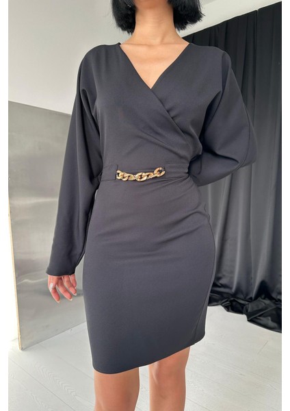 Zincir Detaylı Elbise modelleri