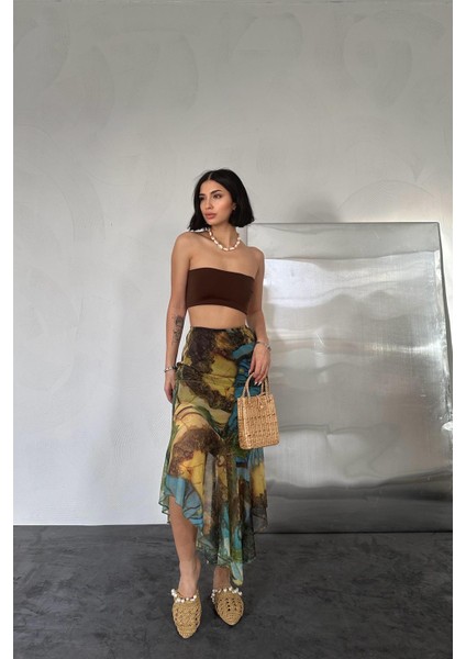 Baskılı Lastikli Etek fiyatları