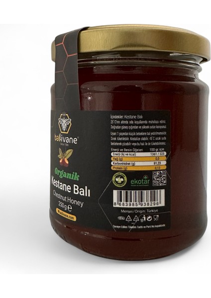 Artvin Borçka Organik Kestane Balı 250g [YENİ SEZON] fiyatları