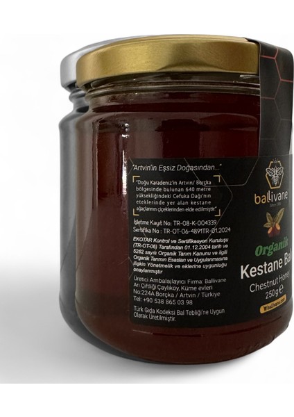 Artvin Borçka Organik Kestane Balı 250g [YENİ SEZON] modelleri