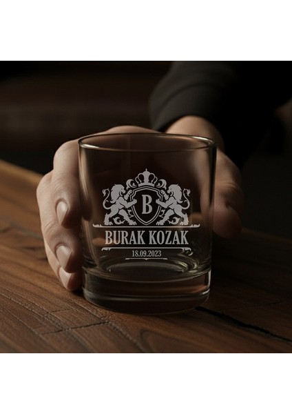 Babaya Özel Kristal Kesim 2’li Scotch Barrel Viski Glass Hediye Seti fiyatları