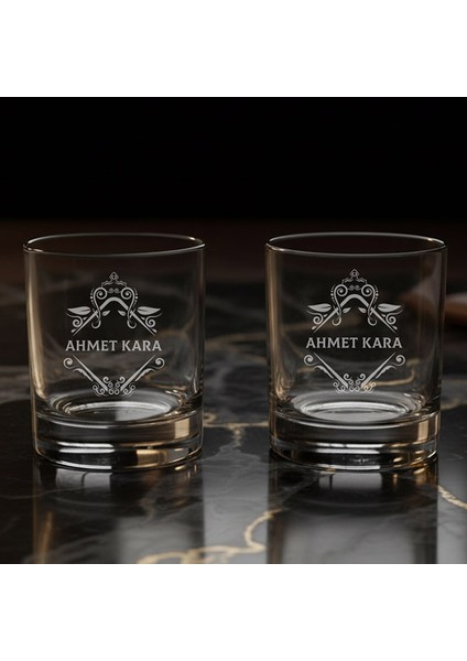 Arkadaşa Hediye Premium Kutulu 2’li Islay Scotch Edition Viski Glass Seti