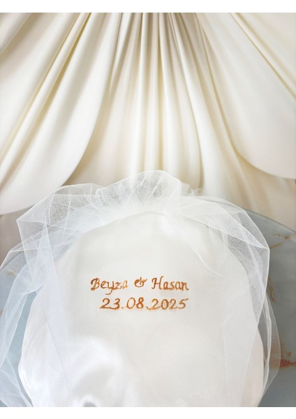 Isim Tarih Yazılı Gelin Takı Çantası Kesesi fiyatları
