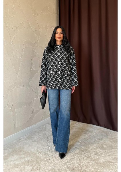 Polar Baklava Ekose Ceket