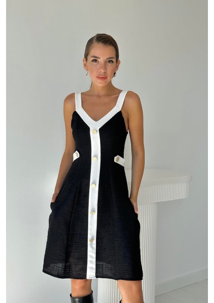 Süs Cepli Askılı Elbise fiyatları