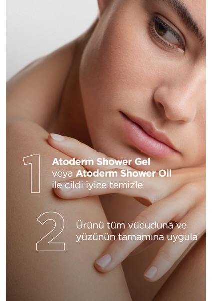 Atoderm Shower Oil Kuru Cilt Nemlendirici Besleyici Duş Yağı Niasinamid Bebek Çocuk Yetişkin 200 ml