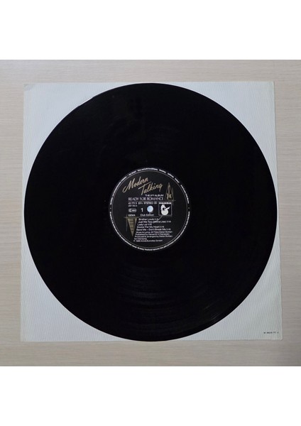 Modern Talking - Ready For Romance - The 3rd Album - 1986 - Dönem Baskı Plak - Longplay - Lp modelleri