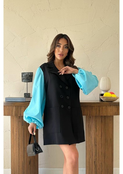 Garnili Ceket Elbise modelleri