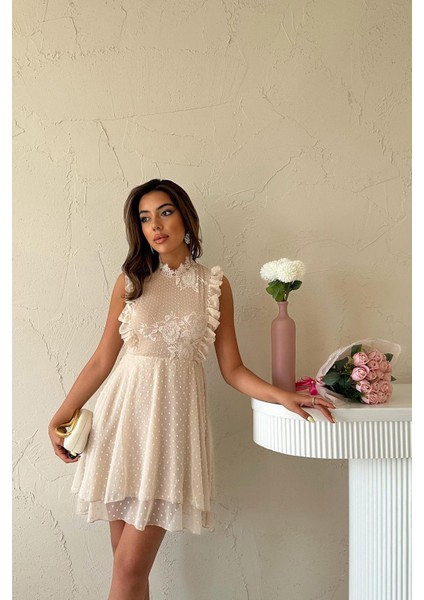 Çiçek Desenli Elbise modelleri