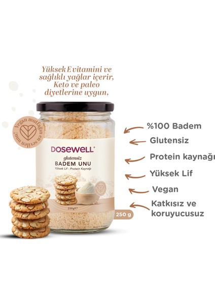 Glutensiz Badem Unu 250 gr fiyatları
