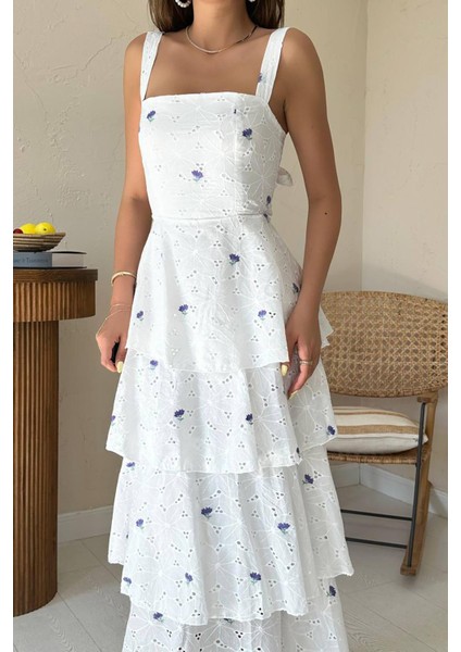 Kat Kat Arkası Bağlamalı Elbise modelleri