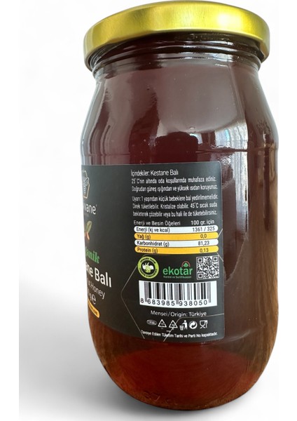 Artvin Borçka Organik Kestane Balı 500gr[YENİ SEZON] fiyatları