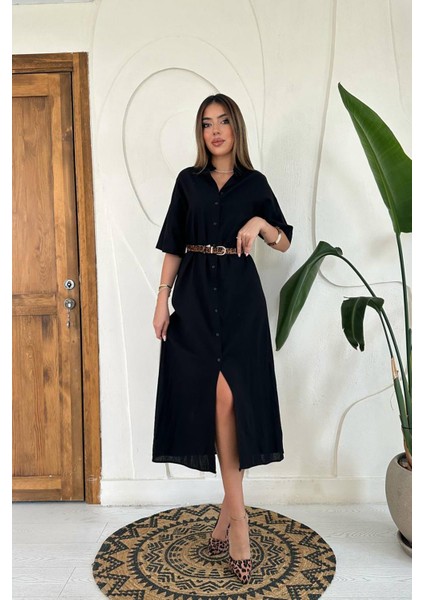 Keten Kısa Kollu Elbise fiyatları