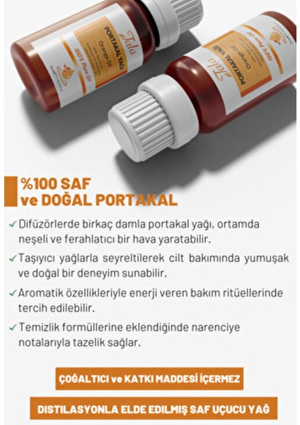 Doğal Portakal Yağı 20 ml Sıkılaştırıcı Etki Vegan ve Paraben İçermeyen fırsatları