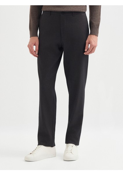 Erkek 6 Drop Pantolon-Kahve