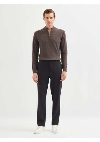 Erkek 6 Drop Pantolon-Kahve