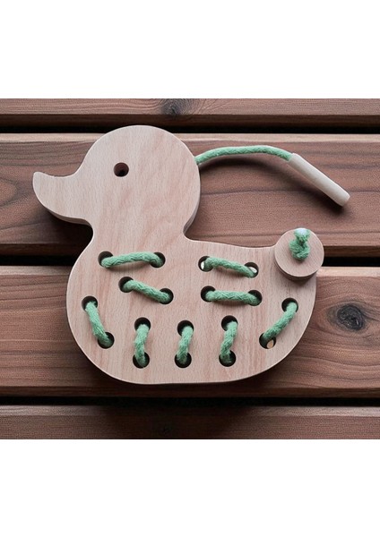 Ip Geçirme Ördek Montessori-Waldorf Oyunu fiyatları