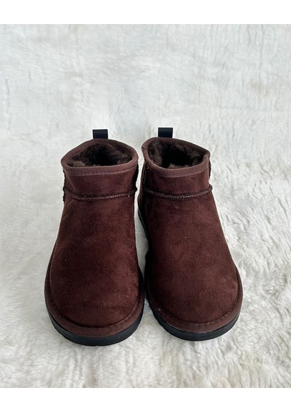 Kadın Ultra Mini Süet Bot Içi Kürklü Bot&bootie modelleri