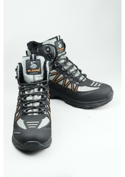 2223-JAMPER Anatomik Kaydırmaz Tabanlı Soft Shell Outdoor Trekking Erkek Fermuarlı Spor Bot - NKT02223-GRI-41 modelleri