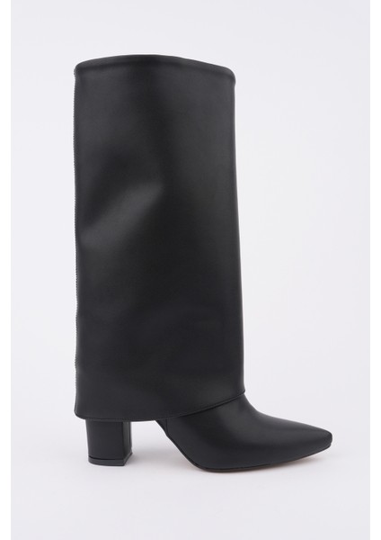 Rebeca Sivri Burun Kalın Topuklu Kadın Çizme indirimleri