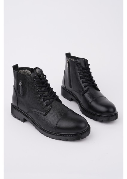 Rafa Fermuarlı Bağcıklı Kürklü Erkek Bot fiyatları