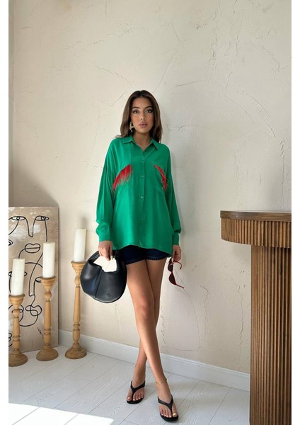 Cepli Püsküllü Gömlek fiyatları