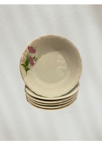 Lal 14CM Çerezlik Çukur Tabak 6'lı fiyatları