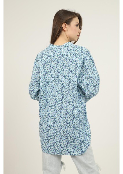 V Yakalı ve Desenli Gömlek fırsatları