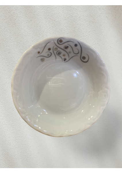 Yakamoz 14CM Çerezlik Çukur Tabak 6'lı