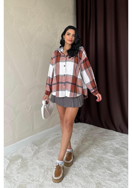 Kapüşonlu Oduncu Gömlek