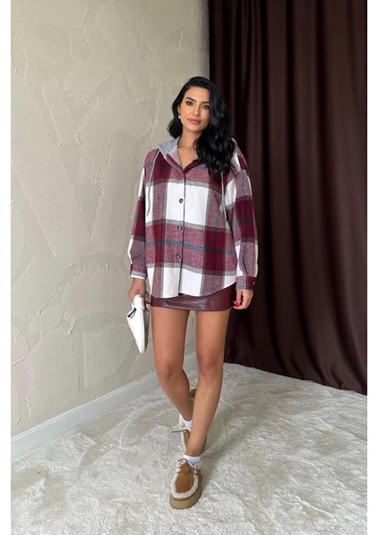 Kapüşonlu Oduncu Gömlek