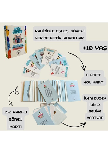 Rakip Miyiz? Eğitici Kart Oyunu – 10 Yaş ve Üzeri – Dini Bilgiler ve Değerler Eğitimi modelleri