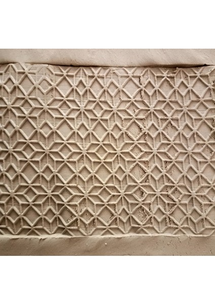 Model 007 - Polimer Kil Doku Oklavası / Seramik Çamuru Desen Rulosu modelleri