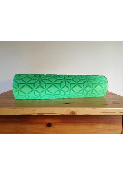 Model 007 - Polimer Kil Doku Oklavası / Seramik Çamuru Desen Rulosu