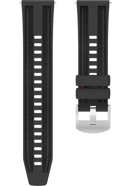 Huawei Watch Gt6 Pro 46MM ile Uyumlu Metal Tokalı Dikiş Detaylı Şık Dokuma Silikon Kordon fırsatları