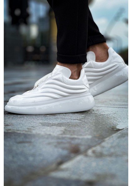 Noxx Premium Özel Malzeme Erkek Sneaker Beyaz fiyatları