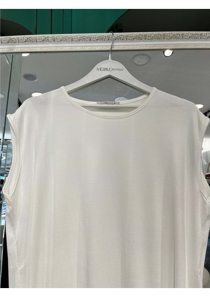 Nurgün Sıfır Kollu Penye Içlik - Beyaz - Xl modelleri