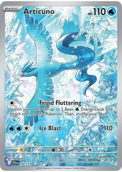 Articuno #161 Pokemon Journey Together Orijinal Pokemon Kartı-Ultra Pro Mıknatıslı Kart Çerçevesi ile Gönderilir