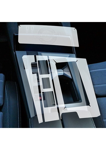 Opel Grandland 2025 Piano Black Vites Etrafı Uyumlu Tpu 3 Lü