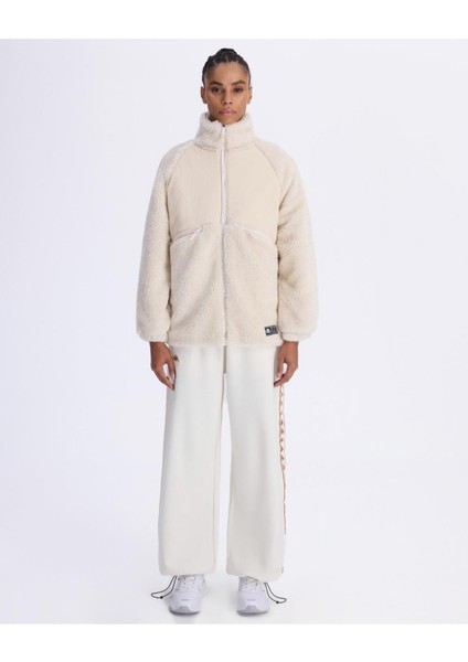 Authentic Oripro Kadın Beyaz Regular Fit Sherpa fiyatları