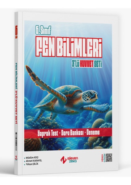 Işleyen Zeka 6. Sınıf Fen Bilimleri 3 Lü Kuvvet Serisi Seti 2026
