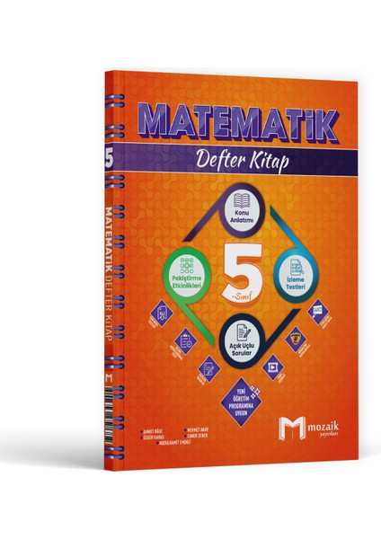 5. Sınıf Matematik Defter Kitap 2026