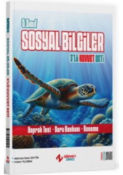 Işleyen Zeka 5. Sınıf Sosyal Bilgiler 3 Lü Kuvvet Serisi Seti
