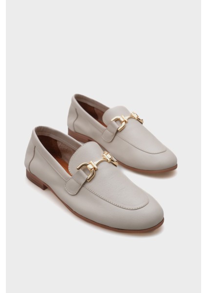 Deri Kadın Loafer